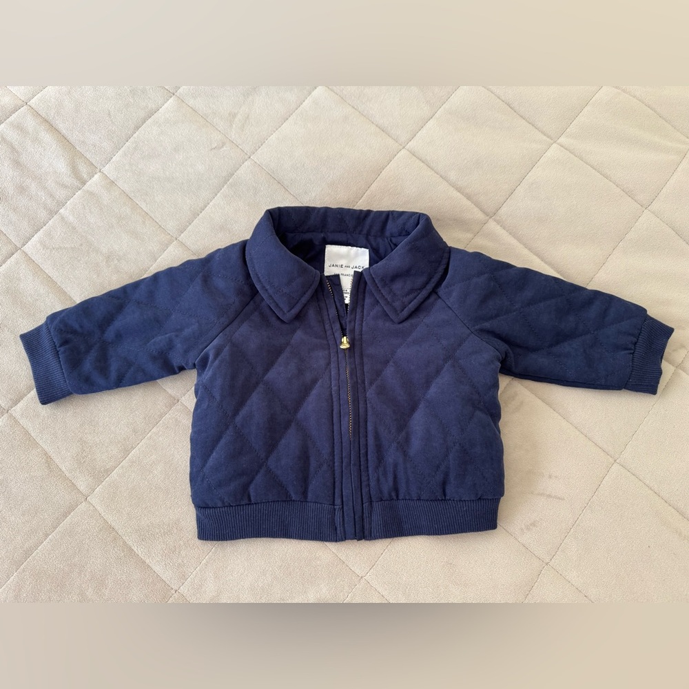 Janie and Jack Midnight Blue Jacket